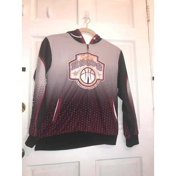 SOCAL Hoops Basketball Hoodie Sweatshirt Youth M Full Zip - Picture 1 of 15